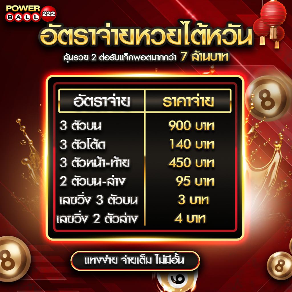 หวยไต้หวัน